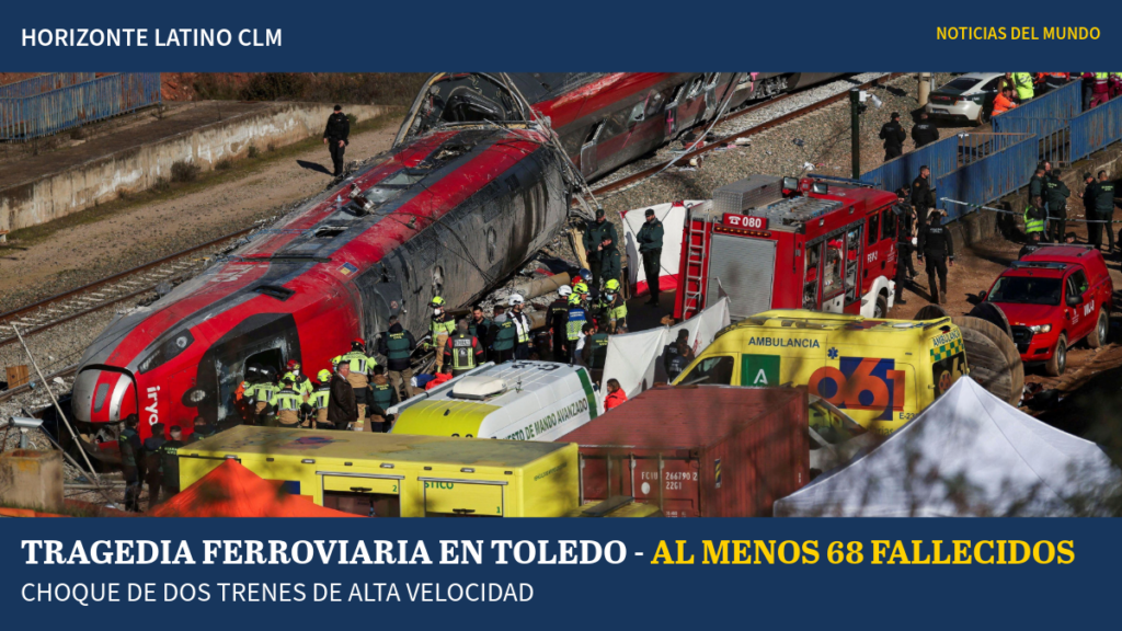 Accidente ferroviario entre dos trenes de alta velocidad de Renfe e Iryo en Urda, Toledo, España, el 28 de octubre de 2026.
