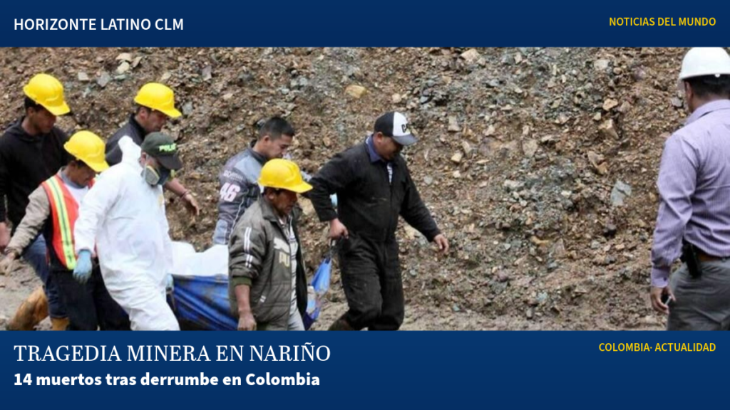 tragedia minera en Nariño