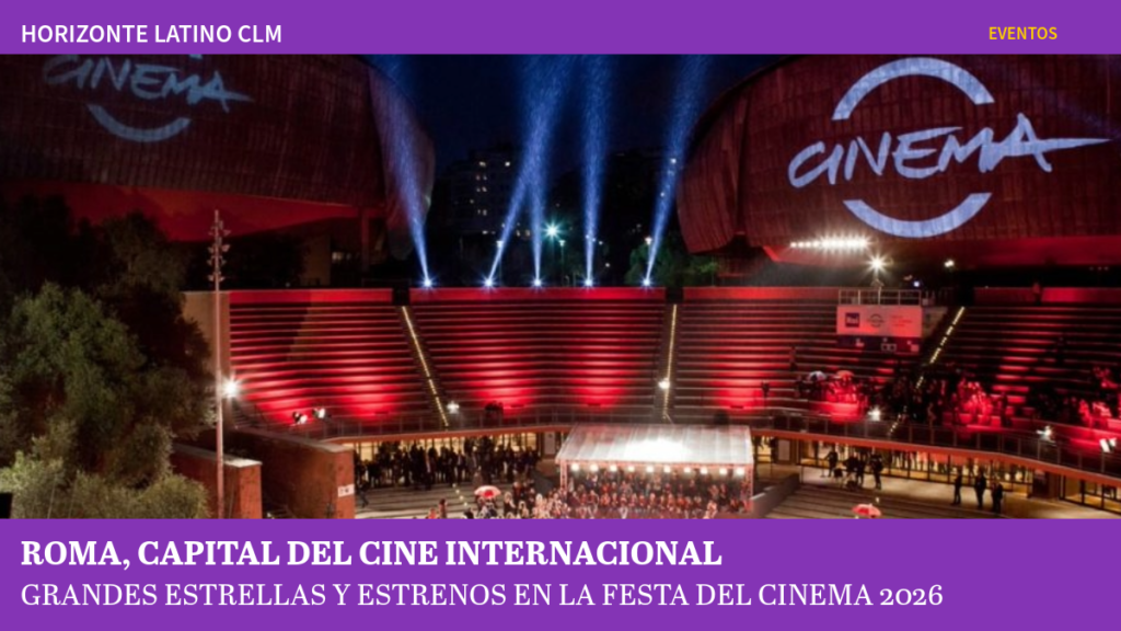 Alfombra roja de la Festa del Cinema di Roma 2026 en el Auditorium Parco della Musica