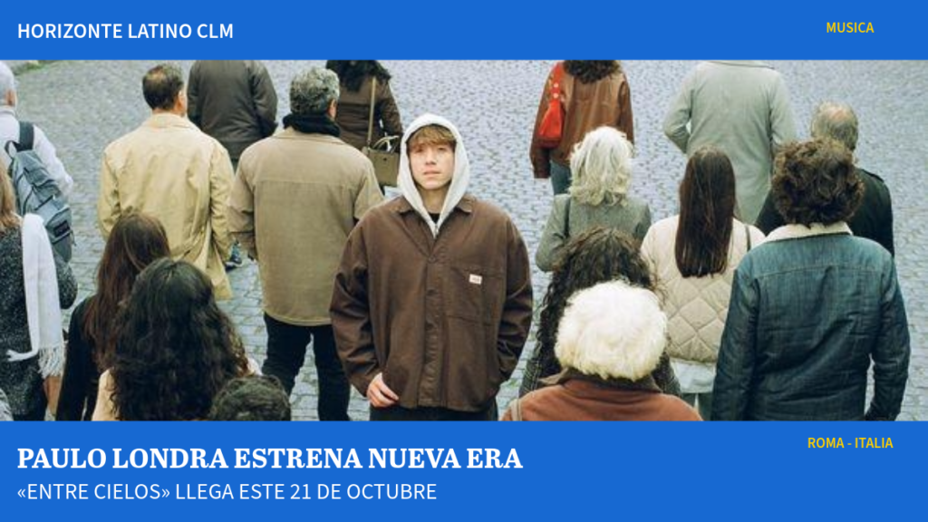 Paulo Londra presenta entre CIELOS, su álbum anunciado para octubre de 2026.