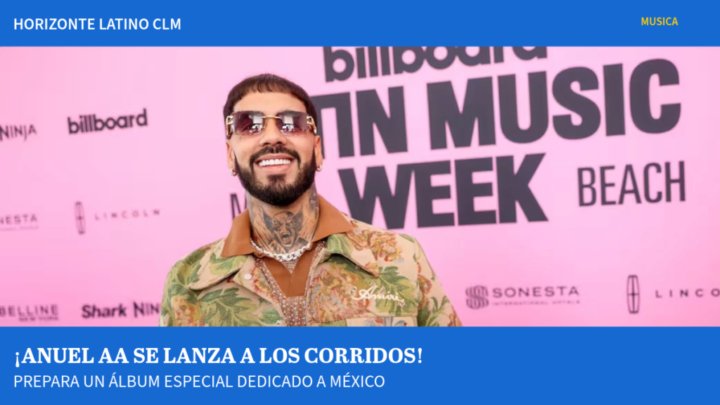 Anuel AA durante su participación en Billboard Latin Music Week 2026 en Miami Beach